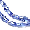 Electroplate Glass Beads Strands EGLA-P066-01A-AB05-3