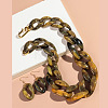 Acrylic Curb Chain Necklaces & Dangle Earrings Sets FS-WGC8108-04-1