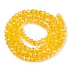 Electroplate Glass Beads Strands LS-EGLA-A044-T4mm-B05-3