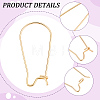 120Pcs 304 Stainless Steel Hoop Earrings STAS-BBC0009-67-6