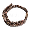 Natural Leopard Skin Jasper Beads Strands G-Z111-A23-5