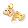 Alloy Enamel Charms ENAM-A001-02A-2