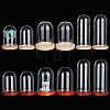   12 Sets 6 Style Glass Dome Cover DJEW-PH0001-17-1