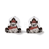 Christmas Theme Wood Stud Earrings EJEW-U016-06P-02-2