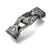 Viking Knot 304 Stainless Steel Connector Charms STAS-F356-12AS-02-2