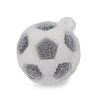 Sports Theme Flocking Silicone Pendants SIL-C012-02A-02-2