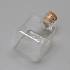 Glass Bottle Bead Containers AJEW-R045-13-1