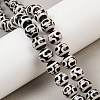 Tibetan Style dZi Beads Strands G-G328-A01-10mm-1