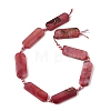 Dyed & Heated Natural Banded Agate Beads Strands GG-CBAB9C6-D04-01-2