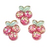 Fruit Theme Transparent Epoxy Resin Cabochons LS-RESI-XCP0002-64B-1