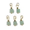 Natural Green Aventurine Pendants STAS-Z129-01G-05-1