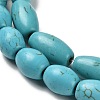 Synthetic Howlite Beads Strands TURQ-F018-02-2