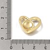 Brass Micro Pave Clear Cubic Zirconia with Enamel Pendants CU-CBAA556-10A-3