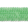 Imitate Austrian Crystal Frosted Glass Beads Strands GLAA-F029-TM4mm-B24-1