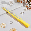 Plastic Ring American Size Sticks TOOL-WH0053-74-4