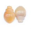 Natural Red Agate Carved Healing Beetle Figurines PW-WG28176-05-1