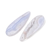 Natural Blue Lace Agate Pendants G-K381-15B-2