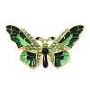 Butterfly Rhinestone Enamel Pins JEWB-G034-04G-02-1