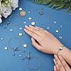 Unicraftale DIY Flat Round Bracelet Making Kits DIY-UN0003-54-2