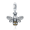Thailand 925 Sterling Silver European Dangle Charms STER-FF0007-013AS-7