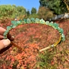 Natural Green Aventurine Hair Bands PW-WGC1C33-56-1