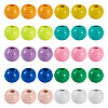  100Pcs 10 Colors Spray Painted Alloy Beads FIND-TA0003-08-8
