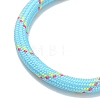 Ployester Core-Wrapped Round Cord Necklace Making KK-CBACFA2-03P-19-2