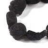 Natural Tektite Beads Strands G-Q164-F03-01-4