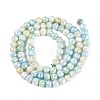 Anti-Tarnish Electroplate Glass Beads Strands EGLA-N027-02A-01-2
