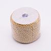 3-Ply Polyester Braided Cord LS-OCOR-WH0063-42G-1