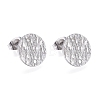 Non-Tarnish 304 Stainless Steel Stud Earring Findings STAS-M228-U01-01P-1