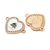 Alloy Enamel MAKKAH Links Connector Charms FIND-K030-01A-02-2