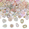 Transparent Acrylic Beads TACR-SC0002-78-1