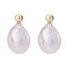 Natural Freshwater Pearl Pendants PEAR-WH0011-002B-G-1