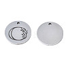 Non-Tarnish 304 Stainless Steel Charms STAS-T059-26P-O-3