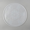 DIY Round Tarot Divination Mat Silicone Molds X-DIY-P006-33-1