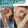2 Sets 2 Colors Handmade Porcelain Beads PORC-SC0001-55-5