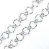 Alloy Bamboo Stick Link Chains LCHA-N01-04-4