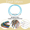 50Pcs Imitation Leather Round Cord Necklace Making NJEW-SC0001-89A-2