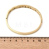 304 Stainless Steel Glass Hinged Bangles for Women BJEW-B168-18G-5