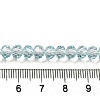 Transparent Baking Paint Glass Beads X1-DGLA-A034-T6mm-D06-4