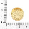 Religion Brass Beads KK-E802-23G-B-3