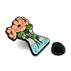 Flower Enamel Pins JEWB-K022-03A-EB-3