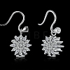 925 Sterling Silver Earrings EJEW-BB17736-2