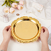 Round Iron Jewelry Plates DJEW-WH0007-93A-3
