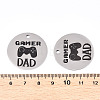 Non-Tarnish 201 Stainless Steel Pendants LS-STAS-T064-38P-5-3