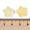 Transparent Spray Paint Glass Beads GLAA-H035-02D-3