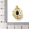 Natural Black Onyx(Dyed & Heated) Pendants G-K381-01G-04-3