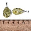 Natural Lemon Jade Pendants G-N362-03P-11-3