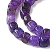 Natural Dragon Veins Agate Beads Strands G-G177-E21-01-3